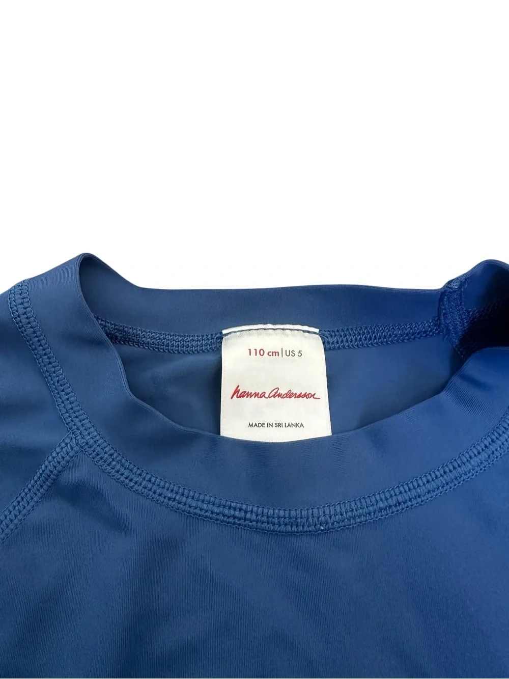 Hanna Andersson Boys Rashgaurd Shirt Swim Top Vacation Beach Sun Protection